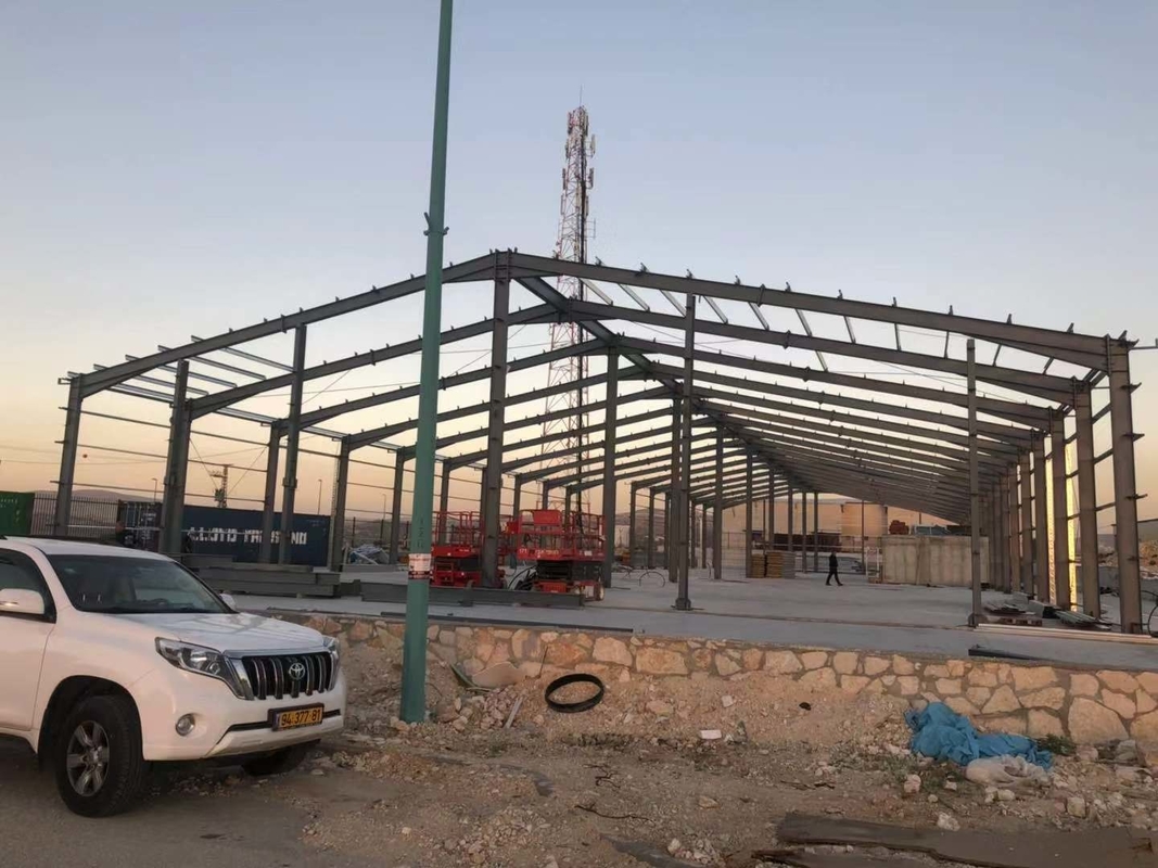 طول کشش بزرگ، دوره ساخت کوتاه، ساختمان کارخانه ساختمانی فولاد گالوانیزه سازگار با محیط زیست