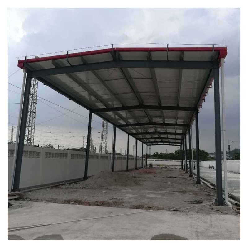 نصب آسان ساختارهای فولادی در فضای باز قاب فولادی گاراژ گاراژ گاراژ در چین