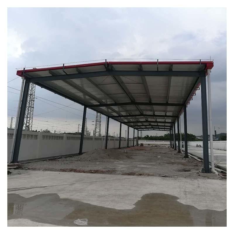 نصب آسان ساختارهای فولادی در فضای باز قاب فولادی گاراژ گاراژ گاراژ در چین