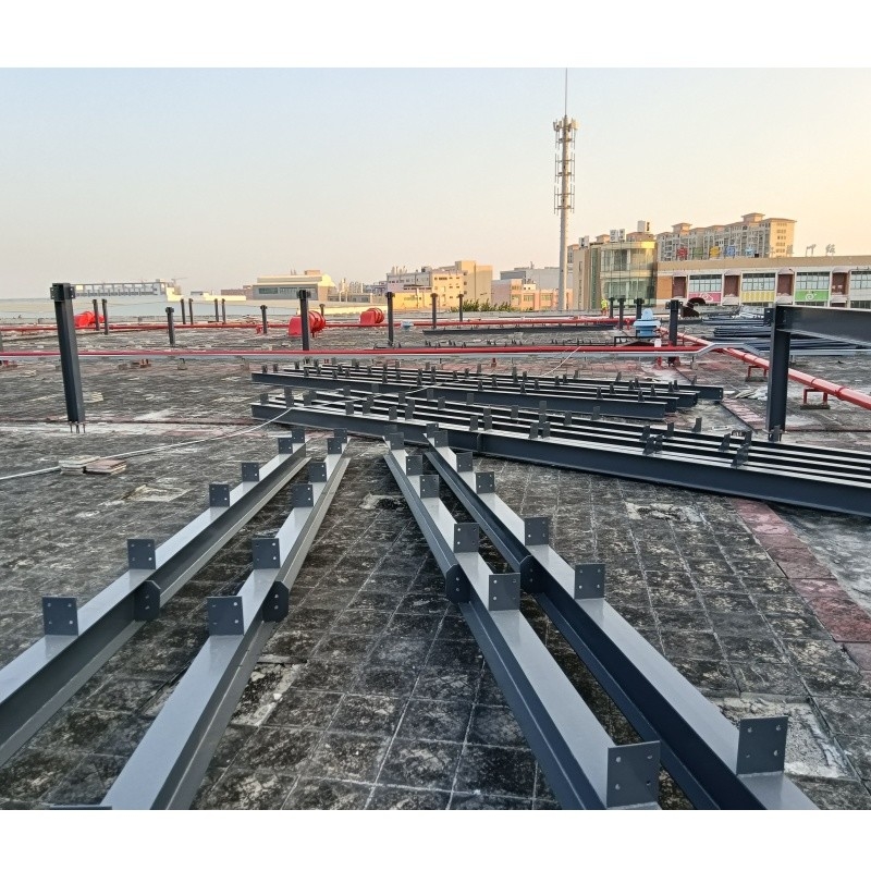 پروژه فتوولتائیک بلند مدت ساختاری فولادی شکل H-type Bridge
